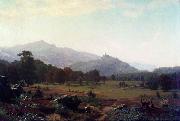 Albert Bierstadt Autumn in the Conway Meadows looking towards Mount Washington oil